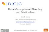 Data Management Planning in the arts