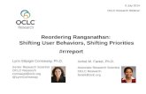 Reordering Ranganathan: Shifting User Behaviors, Shifting Priorities