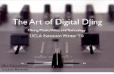 Digital DJing UCLA Extension Lecture 1 Jan 9 2010
