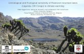 Limnological and Ecological sensitivity of Rwenzori mountain lakes (Uganda - DR Congo) to climate warming [Hilde Eggermont]