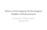 Ethics of Emerging Technologies  Soldier Enhancement