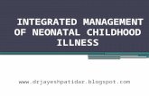 Integrated management of neonatal childhood illness