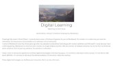 Digital learning because access to learning