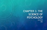 Chapter 1 psychology (psy 200)