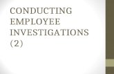 Conducting Employee Investigations 2