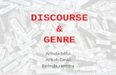 Discourse and Genre (the relationship between discourse and genre)
