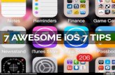 7 Awesome iOS 7 Tips