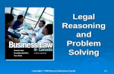 Legal Reasoning & Problem Solving