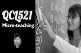 QCL521 Micro-teaching Slides