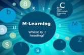 Where is the m-learning market headed
