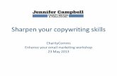 Sharpen your copywriting skills