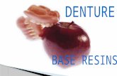 Denture base resin