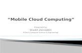 Introduction to Mobile Cloud Computing