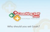 Why should you set goals
