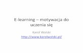 E learning – motywacja do uczenia się
