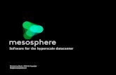 Apache Mesos and Mesosphere: Live webcast by CEO and Co-Founder Florian Leibert