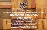 Romana Wood Mosaic Tiles For Home Decoration - Mysterious Beauty & Antique Elegance