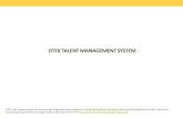 DTEK Talent Management System