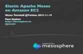 Elastic Apache Mesos on Amazon EC2