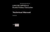 Manual L64105 Mpeg2 Av Decoder
