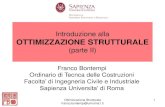 Appunti del corso di dottorato: Ottimizzazione Strutturale / Structural Optimization - parte II - Bontempi