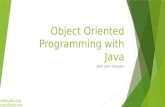 Object Oriended Programming with Java