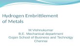 Hydrogen embrittlement of steels