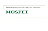 Metal Oxide Semiconductor Fet (Mosfet)