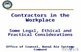 Ss contractors in the workplace some legal, ethical and practical considerations