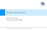 Network Security Primer