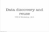 Data discovery and reuse