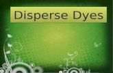 Disperse dyeing