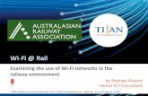 Rodrigo Álvarez, Titan ICT Consultants - Examining the use of Wi-Fi networks in the railway environment
