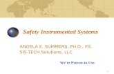 Safety instrumented systems angela summers