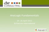 AnyLogic Training Course - London April 2012