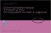 Completeness theory for_propositional_logics