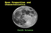 Moon's Properties and Characteristics