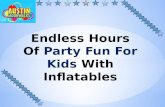 Endless Hours of Party Fun For Kids With Inflatables