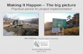Making It Happen: Practical Advice for Project Implementation