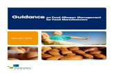 FoodDrinkEurope: Guía sobre la Gestión de Alérgenos en la industria alimentaria