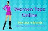 Women tops online