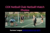CCK Netball Club Netball Match Photos