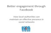 Why local authorities should be on Facebook