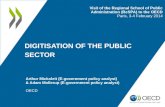 OECD GOV digitisation of the public sector
