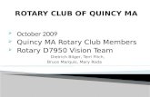 Quincy  M A  Final  P P T  Report03302010