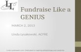 Fundraise like a GENIUS