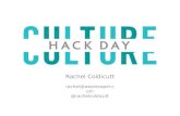 Hacking Arts & Culture by Rachel Coldicutt