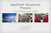 Applied Disaster Response Theory