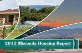 2012 Missoula Housing Report - April 12, 2012