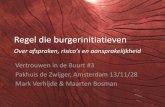 Korte presentatie Regel die Burgerinitiatieven - Pakhuis de Zwijger Amsterdam 2013